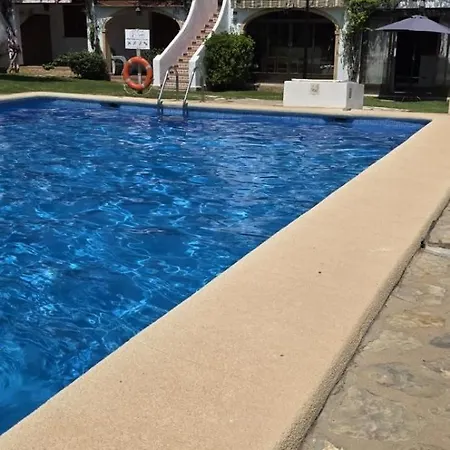 Casa Con Piscina Comunitaria Semesterbostad Denia